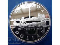 Canada 1 Dollar 1984 UNC PROOF Rare