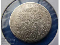 Flanders 20 Kreuzer 1761 Rare