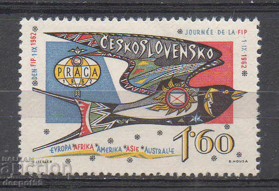 1962. Cehoslovacia. F.I.P. Ziua - Uniunea Filatelică Internațională