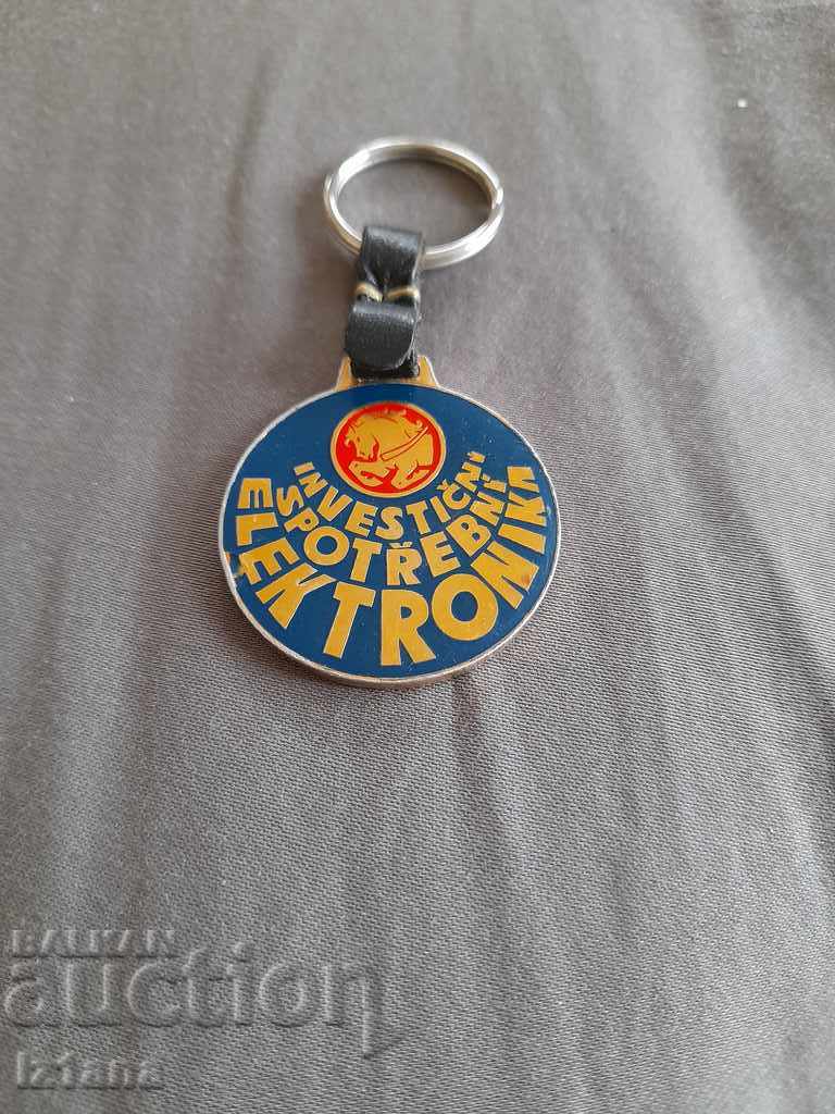 Auction Old Tesla keychain Auction Old Tesla keychain