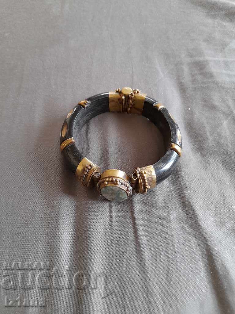 Old bracelet from bone