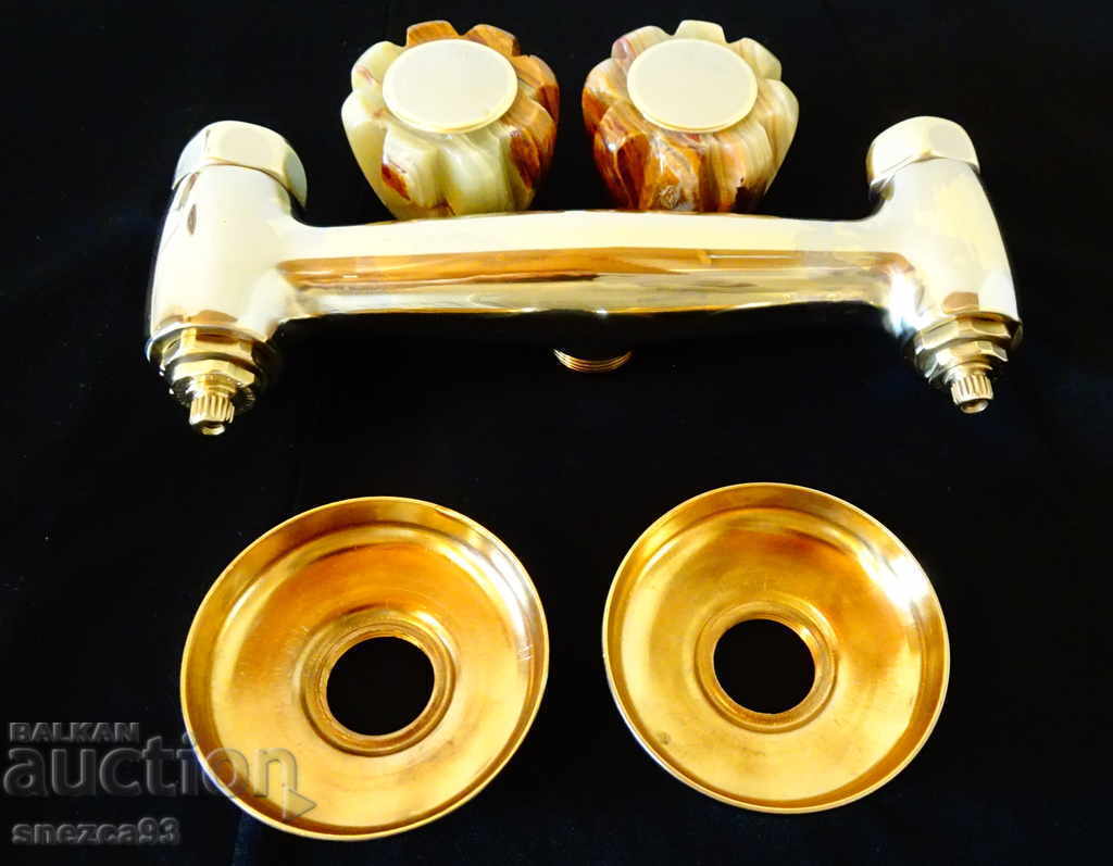 Livrarea Robinet de bronz italian cu onix