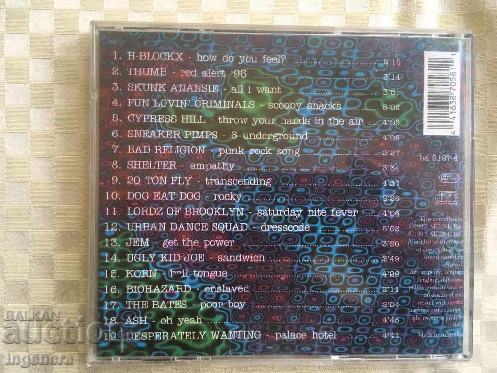 Auction CD CD MUSIC-BEST ALTERNATIVE Auction CD CD MUSIC-BEST ALTERNATIVE