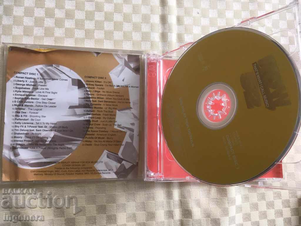 CD CD MUSIC-NOW 52- 1 AND 2ND DISC with price 7.00 BGN | € 3.58