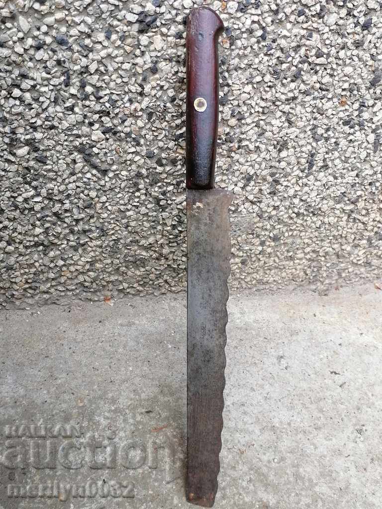 Auction  Old butcher knife Kovachev Gabrovo