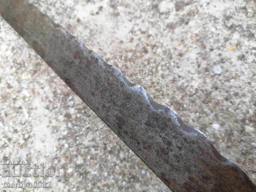 Old butcher knife Kovachev Gabrovo - 6