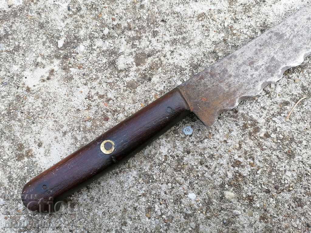 Old butcher knife Kovachev Gabrovo - 7