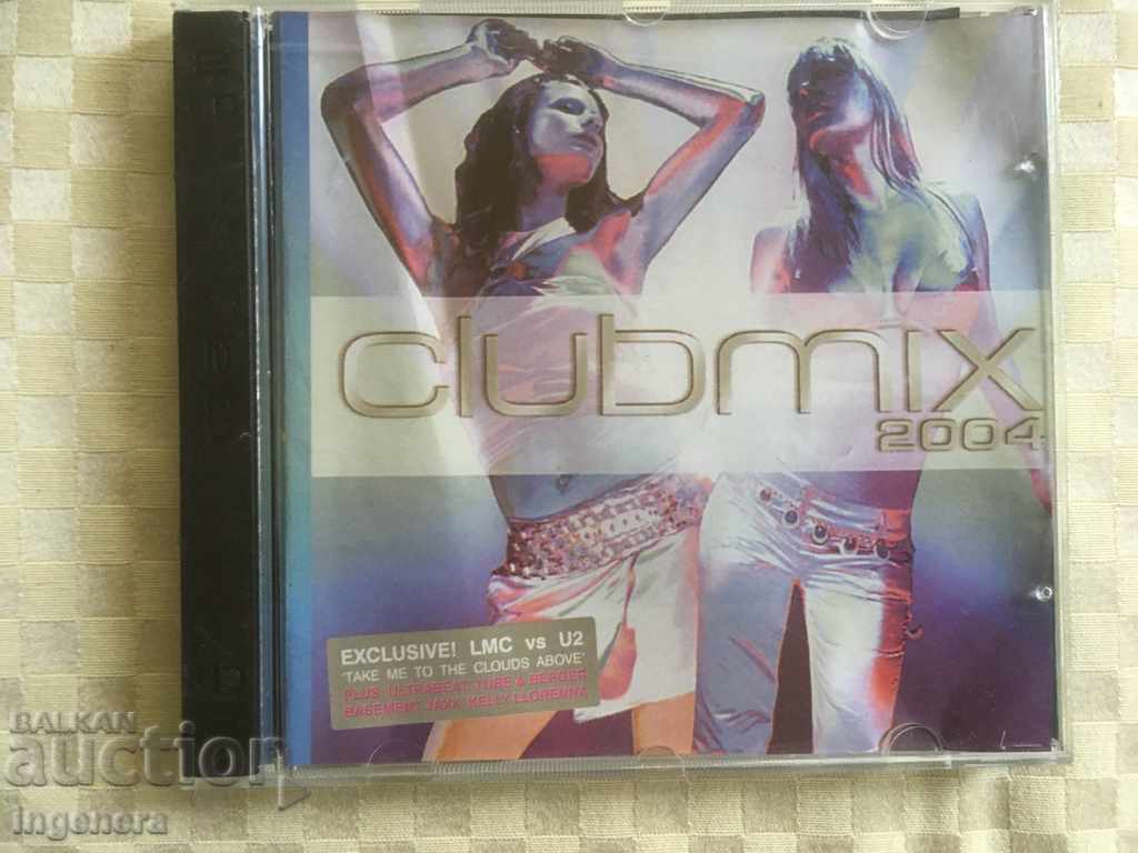 CD СД МУЗИКА-CLUBMIX-2004-2 БРОЯ CD