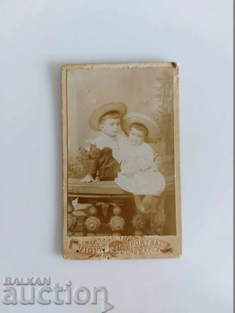 Auction THE END OF THE 19TH CENTURY CHILDREN'S PHOTO CHILDREN PHOTO CARDBOARD Auction THE END OF THE 19TH CENTURY CHILDREN'S PHOTO CHILDREN PHOTO CARDBOARD