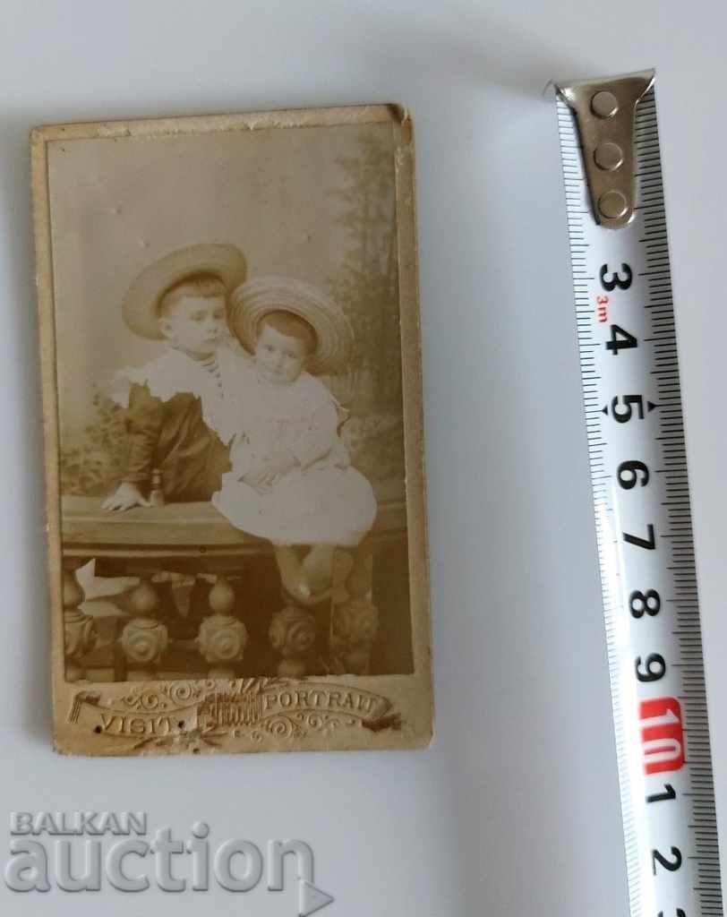 THE END OF THE 19TH CENTURY CHILDREN'S PHOTO CHILDREN PHOTO CARDBOARD - 5 THE END OF THE 19TH CENTURY CHILDREN'S PHOTO CHILDREN PHOTO CARDBOARD - 5