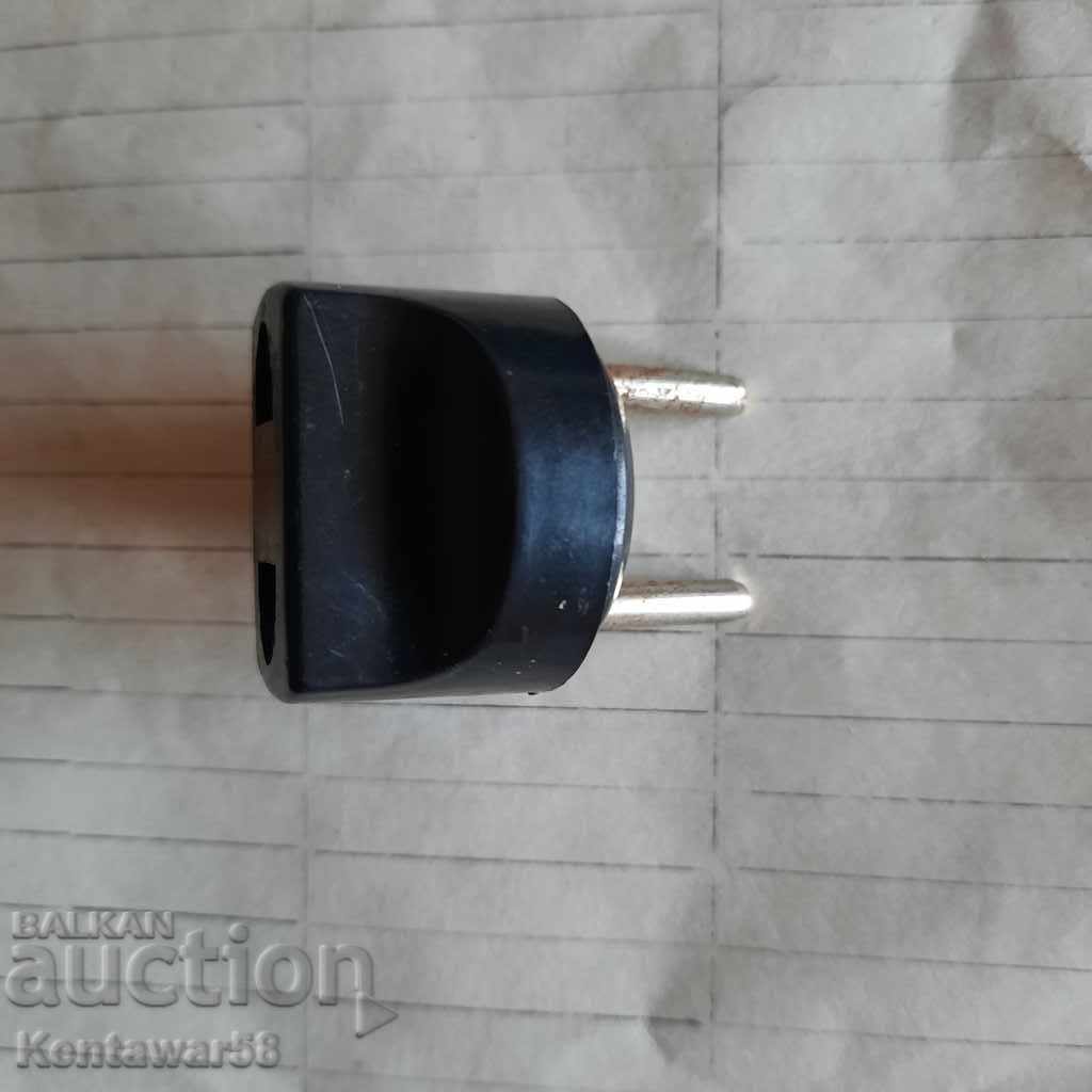 Bakelite plug - new