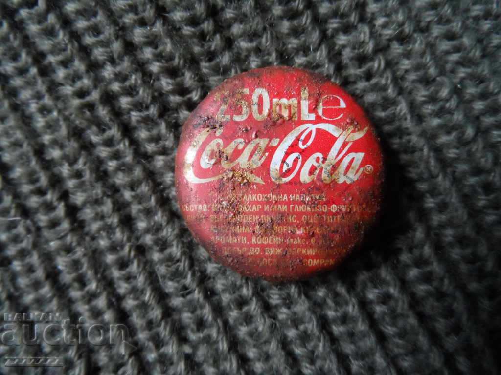 Delivery of Coca Cola caps Delivery of Coca Cola caps