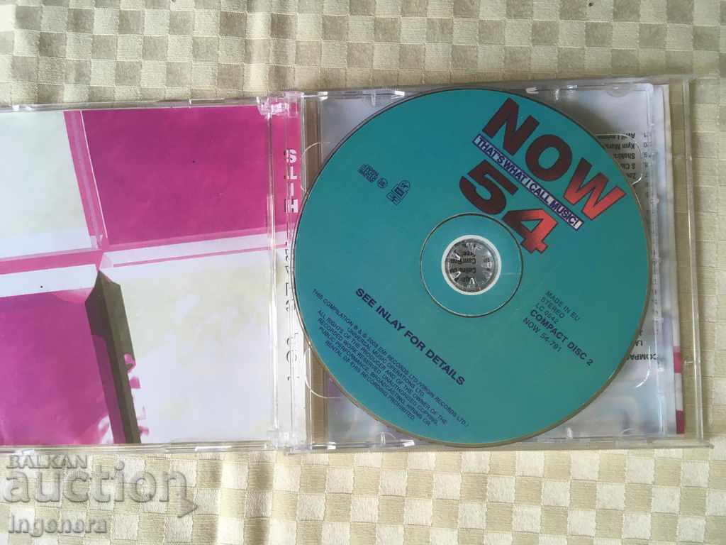 CD CD MUSIC-ΤΩΡΑ 54-2 ΑΡΙΘΜΟΣ CD με τιμή 7.00 BGN | € 3.58 CD CD MUSIC-ΤΩΡΑ 54-2 ΑΡΙΘΜΟΣ CD με τιμή 7.00 BGN | € 3.58