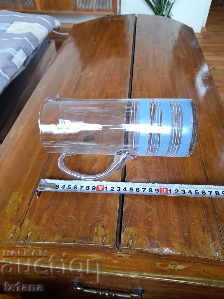 Old glass jug - 6 Old glass jug - 6