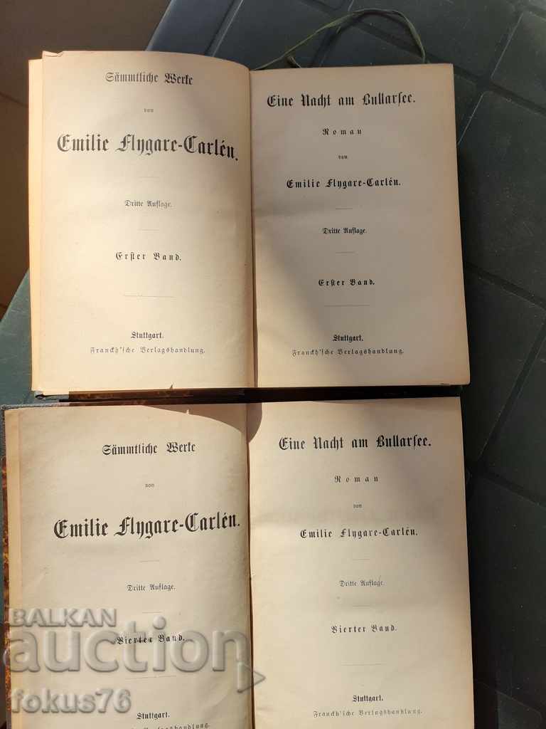 Auction BOOK - EMILIE FLUGARE-CARLEN - A NIGHT AT BULLARSEE Auction BOOK - EMILIE FLUGARE-CARLEN - A NIGHT AT BULLARSEE