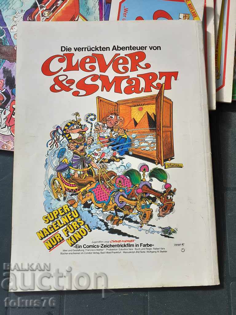 LOT OF 10 COMICS - CLEVER & SMART - 5 LOT OF 10 COMICS - CLEVER & SMART - 5