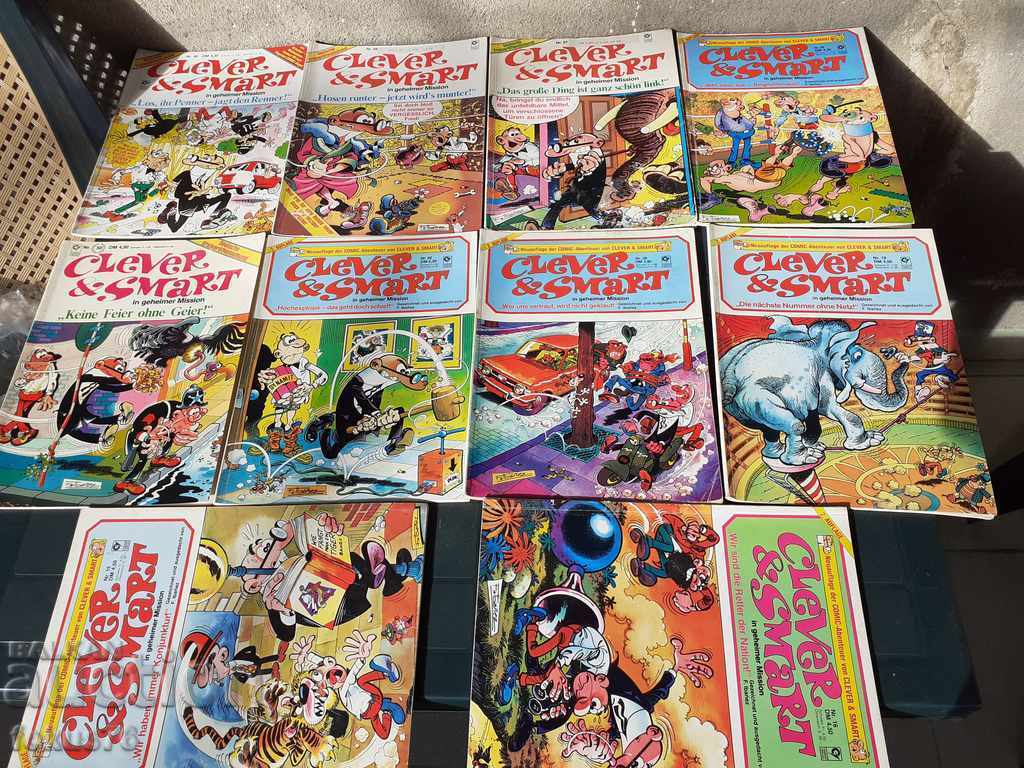 LOT OF 10 COMICS - CLEVER & SMART - 7 LOT OF 10 COMICS - CLEVER & SMART - 7