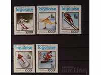 Togo 1980 Ολυμπιακοί Αγώνες Σετ 5 μπλοκ και σειρά MNH