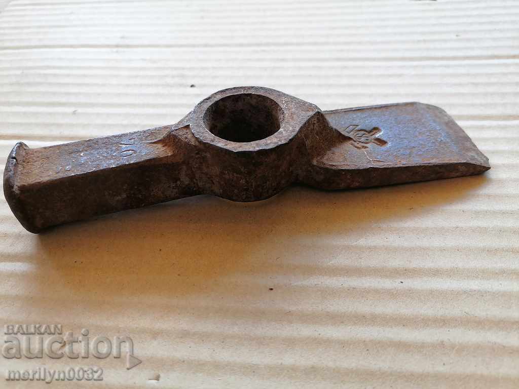 Old German hammer First World WW1 tool tool - 7 Old German hammer First World WW1 tool tool - 7