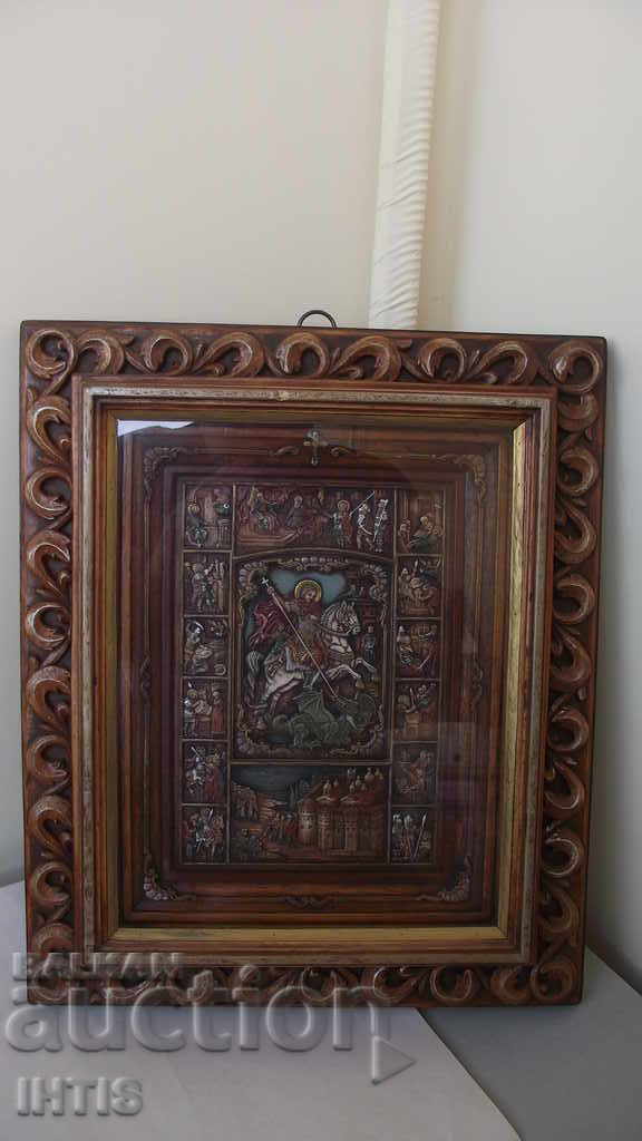 ICON - ICON of "St. George the Victorious" - ICON - ICON of "St. George the Victorious" -