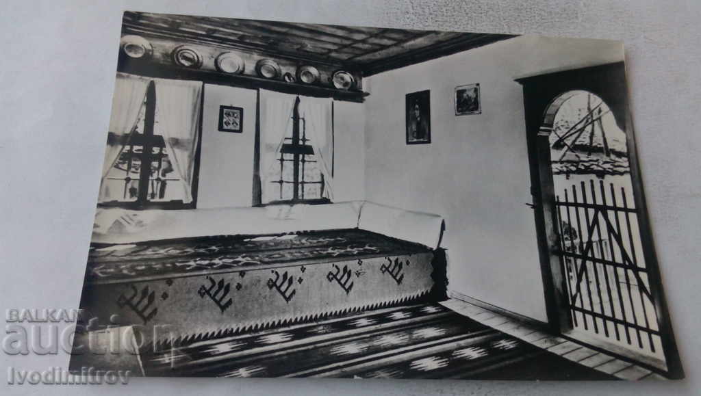 Καρτ ποστάλ Sopot Ivan Vazov Εσωτερικό σπίτι-μουσείο