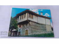 Пощенска картичка Брацигово Стара архитектура 1968