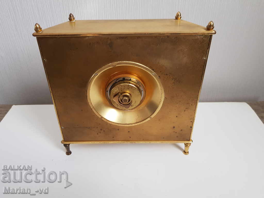 Old luxury table clock Junghans Meister - 6