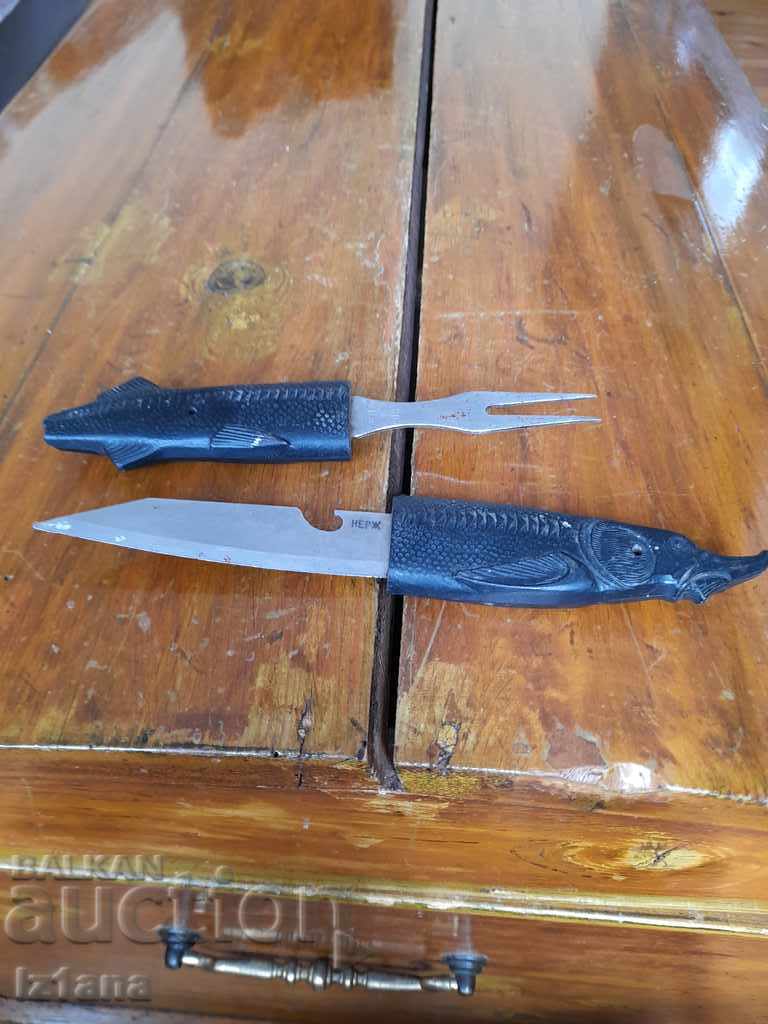 Old knife and fork Ribka - 5 Old knife and fork Ribka - 5