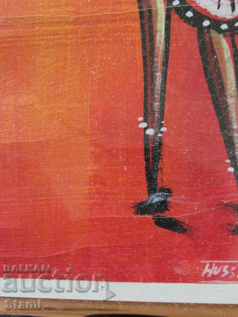 Delivery of Women of Africa-painting in batik technique Delivery of Women of Africa-painting in batik technique