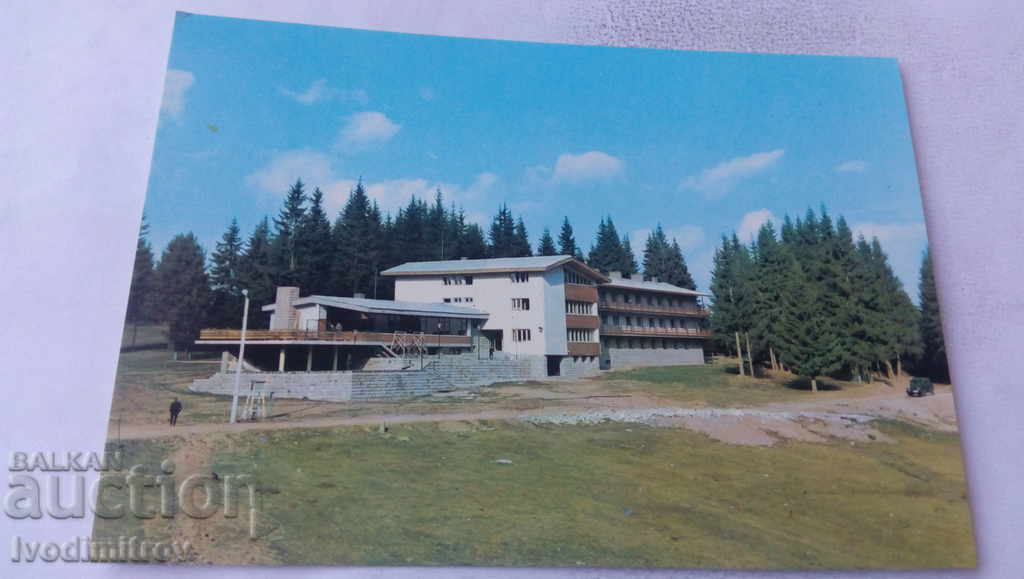 Postcard Pamporovo Chalet Studenets 1968