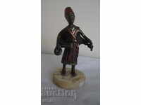 STATUTE BRONZE MOROCCAN WATER CARRIER -