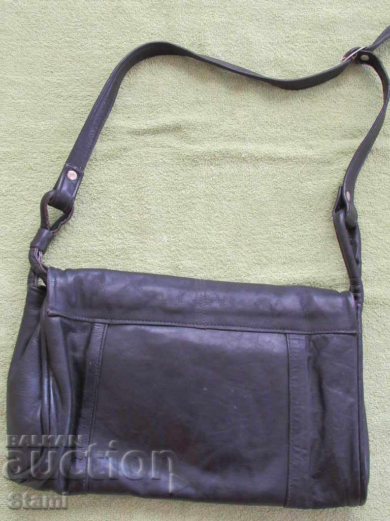 Women's bag in black made of genuine leather, new - 5 Women's bag in black made of genuine leather, new - 5