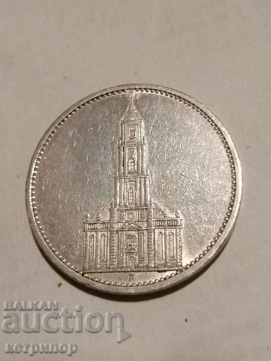 5 marks Germany 1935 A silver. with price 46.00 BGN | € 23.52