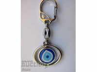 Keychain-blue eye of Nazar from Turkey