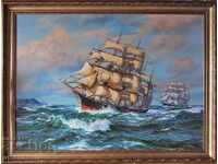 „Spre spații îndepărtate”, nave cu pânze, imagine