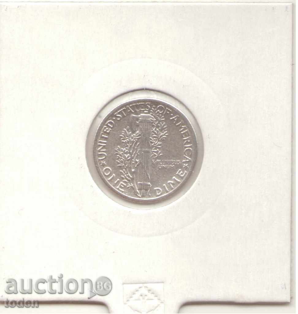 ++Ηνωμένες Πολιτείες-1 δεκάρα-1936-KM# 140-Mercury Dime-silver++ με τιμή € 3.58 | 7.00 BGN