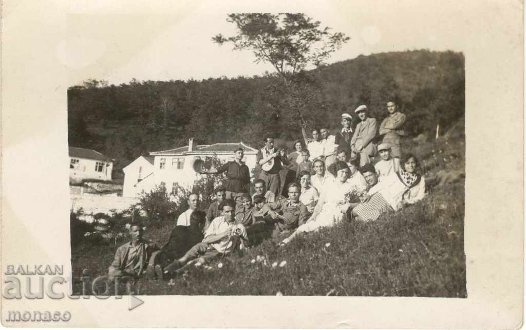 Old photo - In front of the Buhovo Monastery