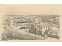 Old postcard - Karnobat, General view
