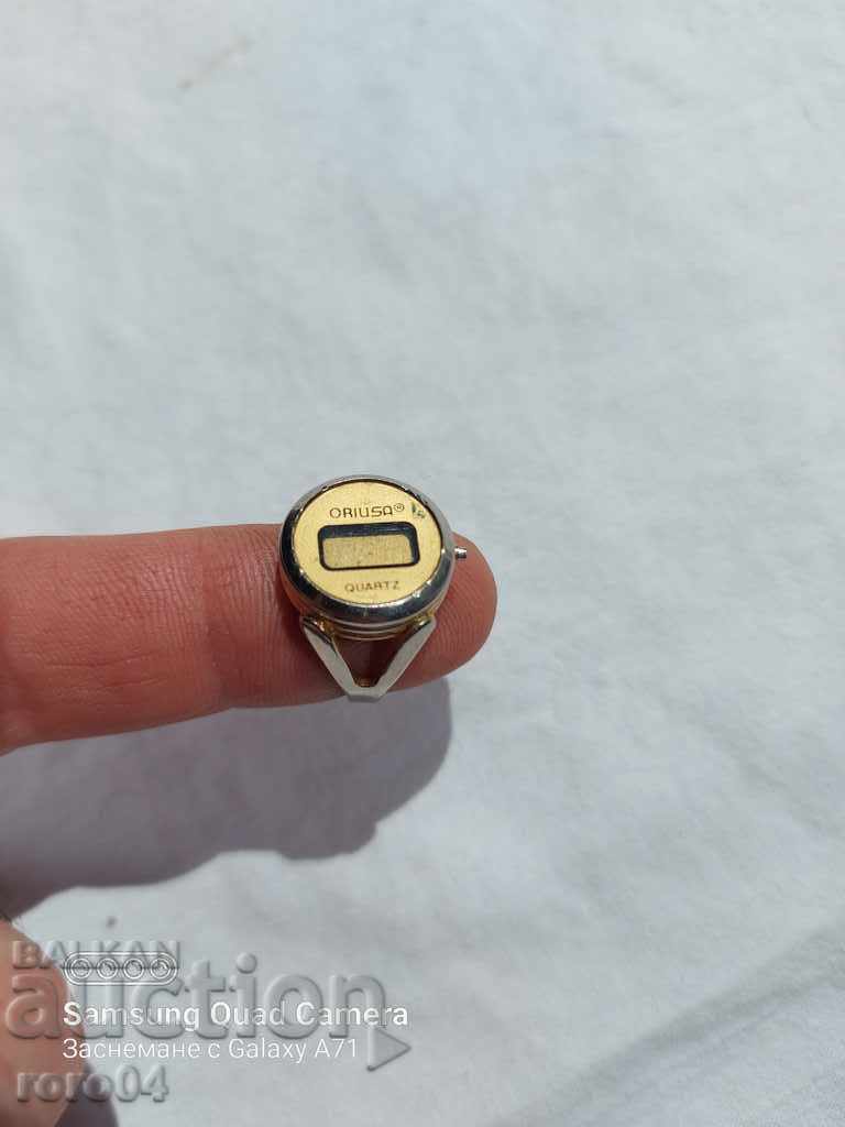 Auction ELECTRONIC WATCH - RING Auction ELECTRONIC WATCH - RING