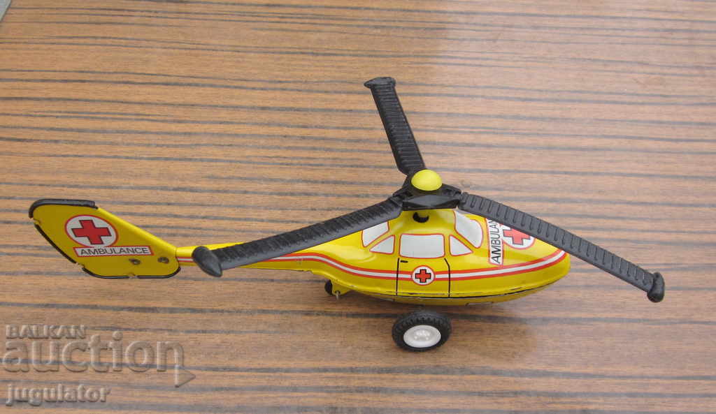 German metal sheet metal toy helicopter with price 35.00 BGN | € 17.90