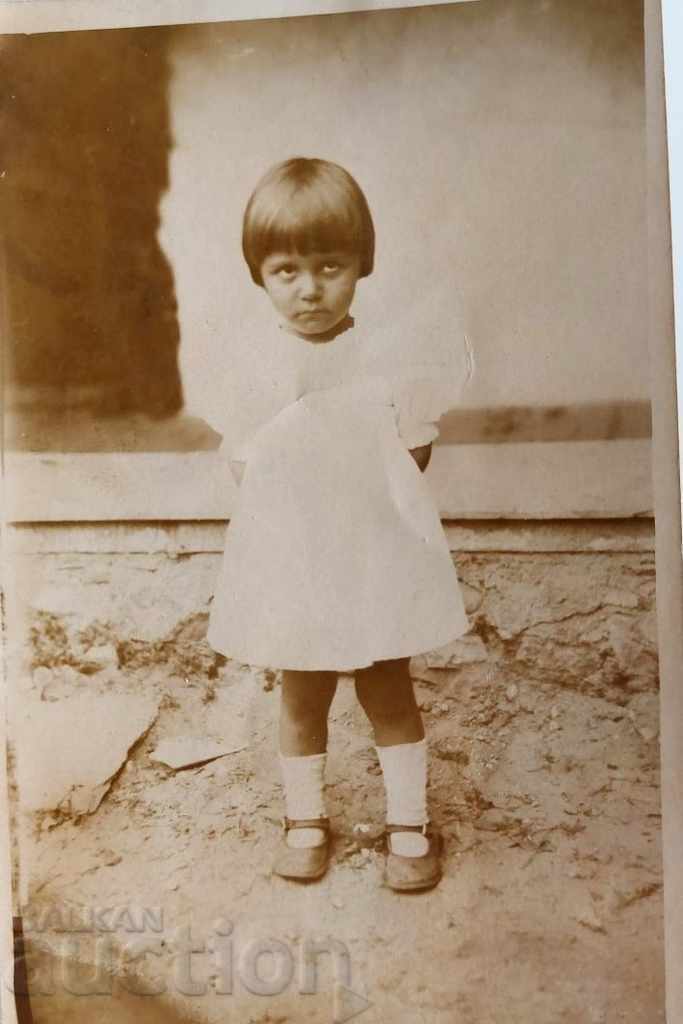 1920S KINGDOM OF BULGARIA OLD CHILDREN'S PHOTO CHILD PHOTO