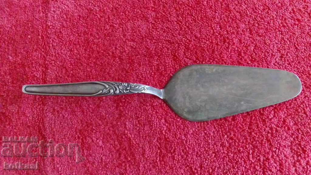 Spatula spatula ustensile de bucatarie metal vechi placat cu argint - 5 Spatula spatula ustensile de bucatarie metal vechi placat cu argint - 5