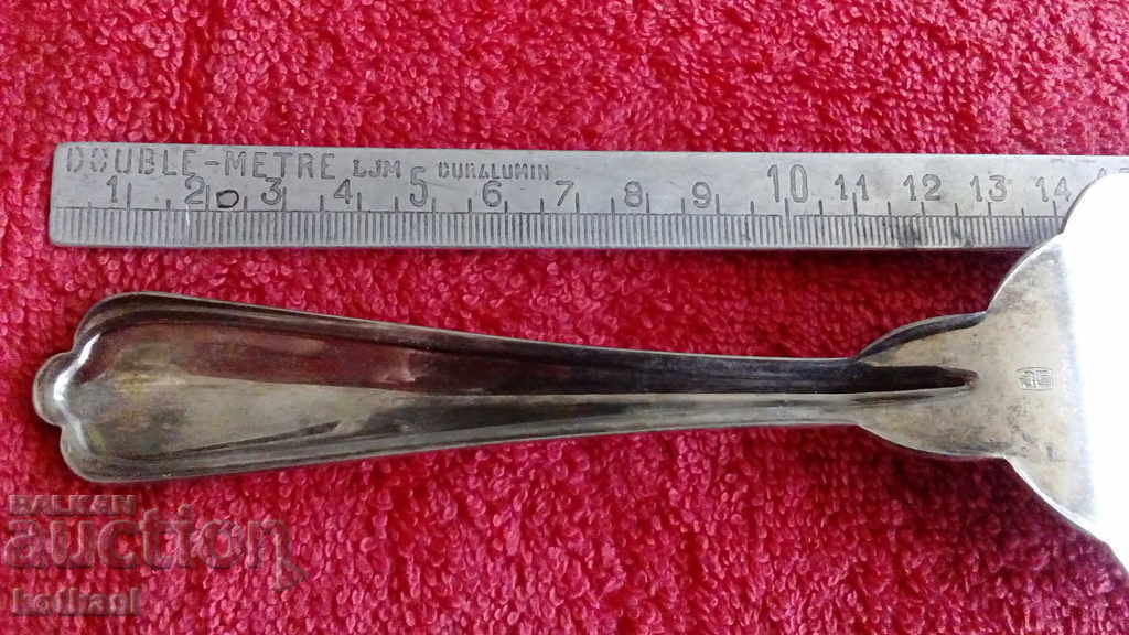 Old metal silver plated kitchen utensil spatula spatula with price 10.50 BGN | € 5.37 Old metal silver plated kitchen utensil spatula spatula with price 10.50 BGN | € 5.37