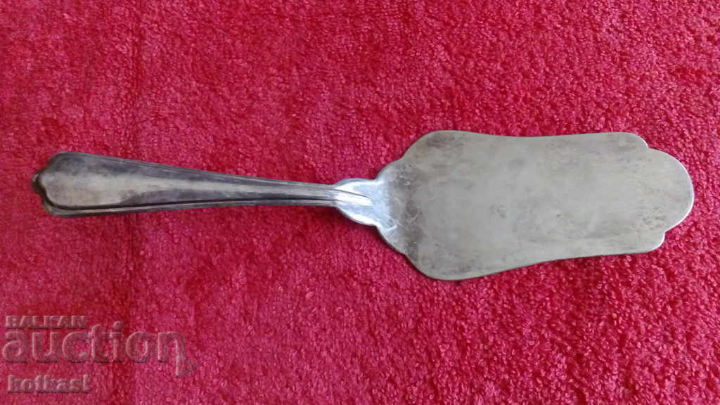 Old metal silver plated kitchen utensil spatula spatula - 5 Old metal silver plated kitchen utensil spatula spatula - 5