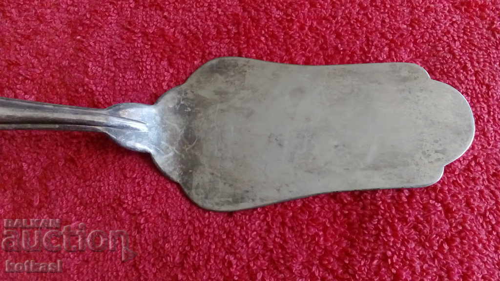 Old metal silver plated kitchen utensil spatula spatula - 6 Old metal silver plated kitchen utensil spatula spatula - 6