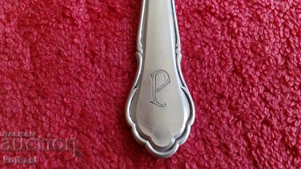 Old silver plated fork kitchen utensil - 5 Old silver plated fork kitchen utensil - 5