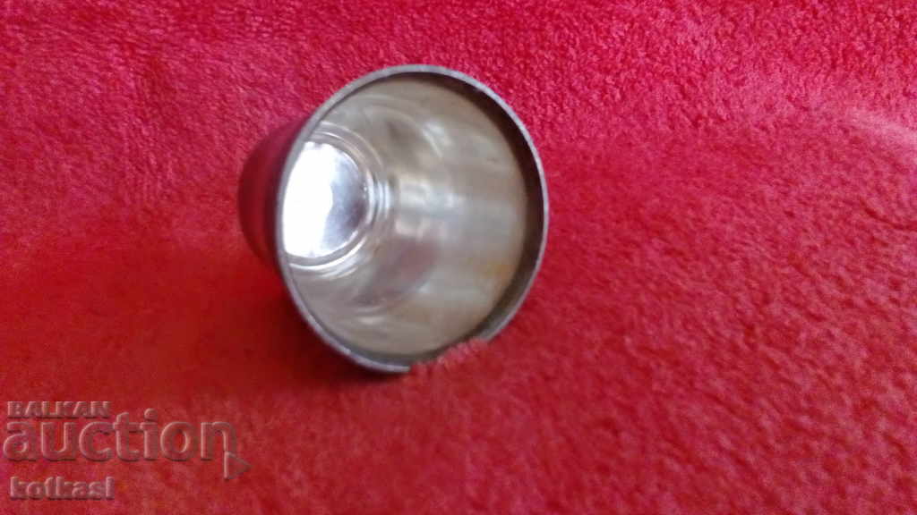 Old silver plated cup - 5