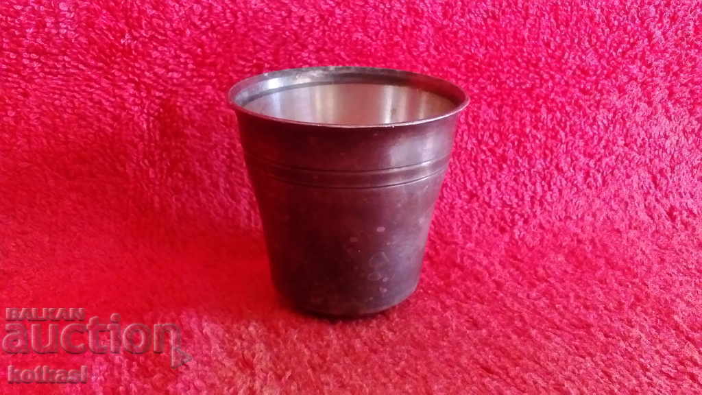 Old silver plated cup