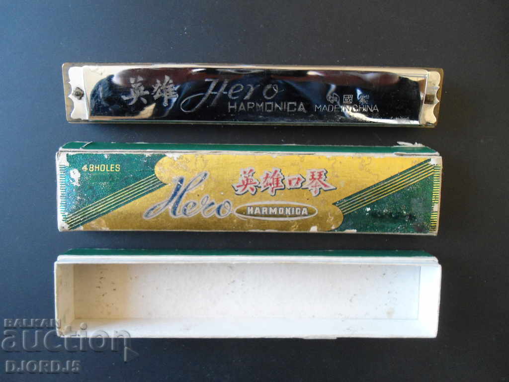 Old Chinese accordion HERO - 5