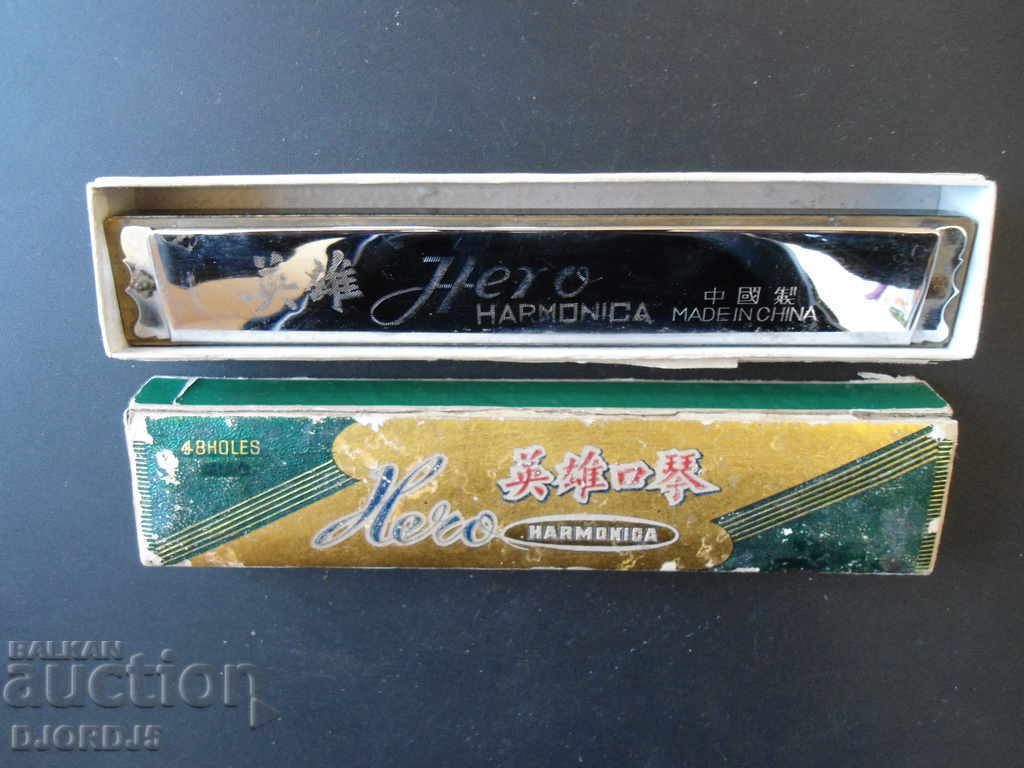 Old Chinese accordion HERO - 6